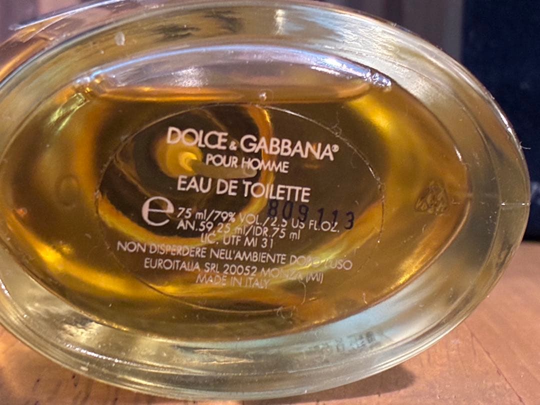 希少 初版 Dolce&Gabbana Pour Homme