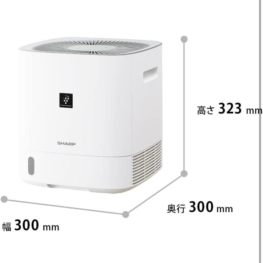 【美品】SHARP CV-P60-W 除湿機 衣類乾燥機 コンパクトタイプ