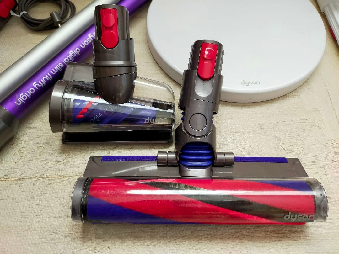 ダイソン Digital slim SV18 【分解・洗浄】毛絡み防止、スタンド