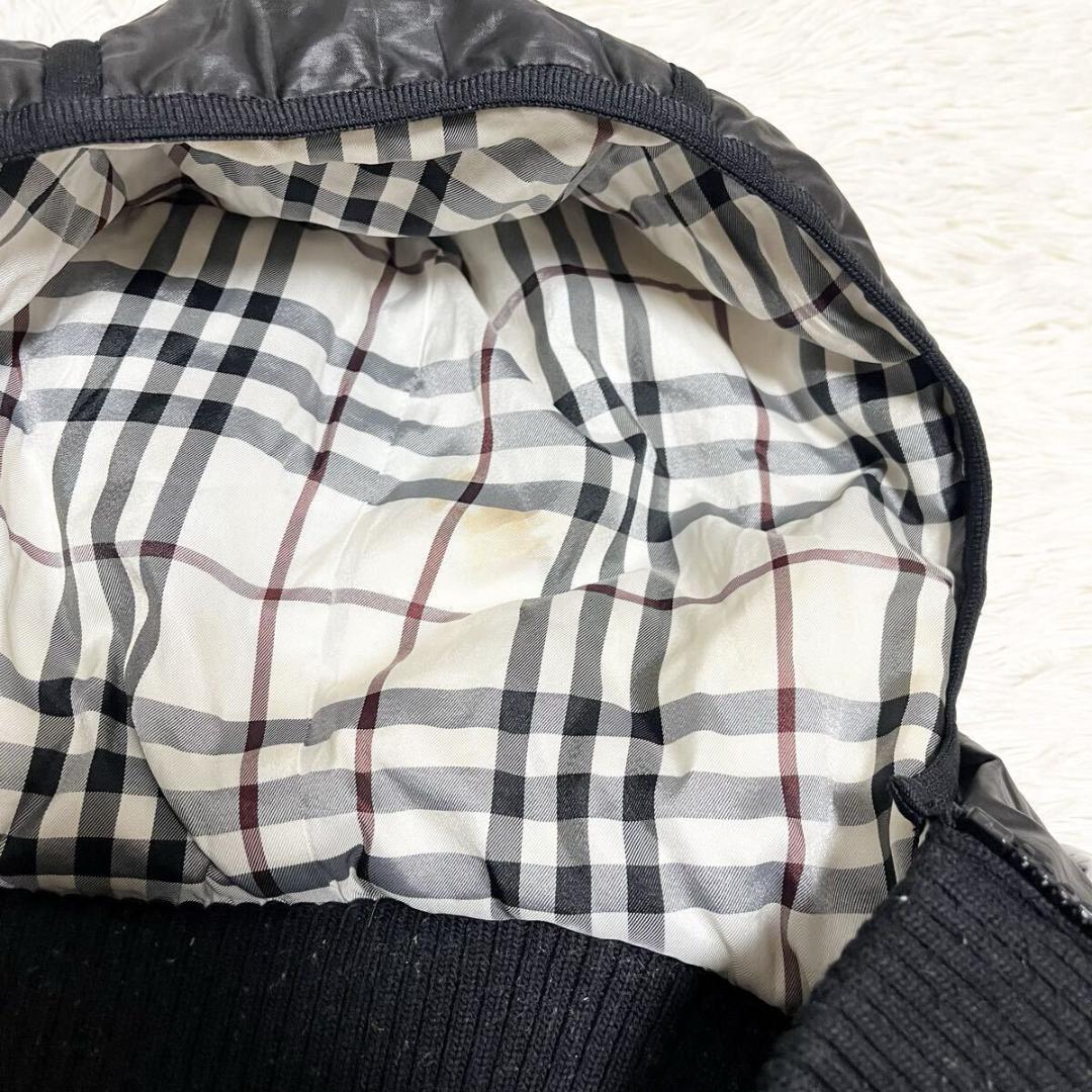 BURBERRY BLACK LABEL ダウンジャケット ノバチェック