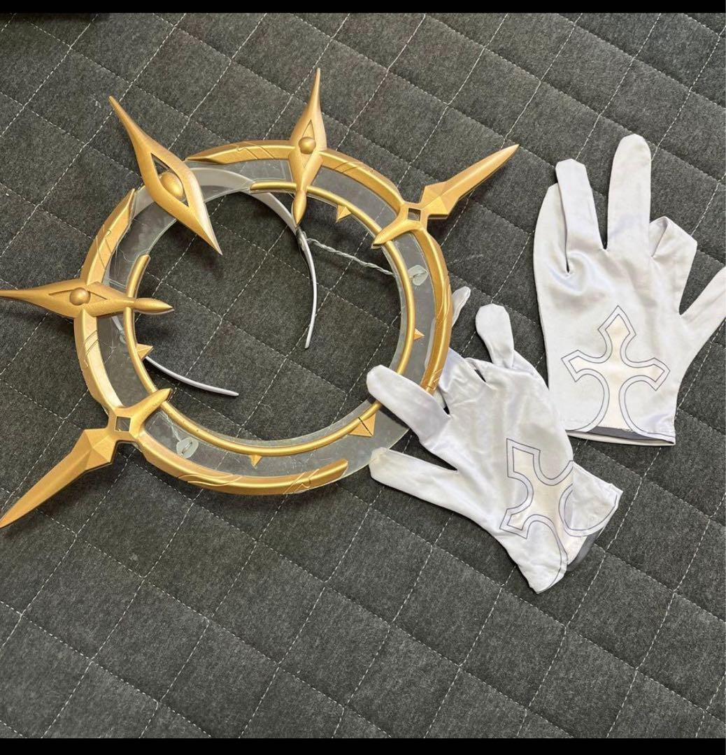 【1月迄】崩壊スターレイル サンデー コスプレ衣装＋ウイッグセット(ヘイロー付)