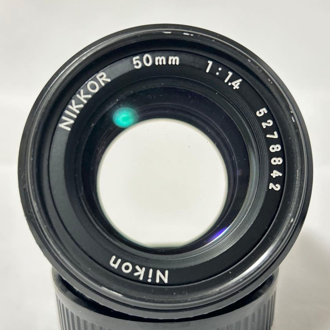 【実用品】Nikon Ai-S NIKKOR 50mm F1.4 標準レンズ