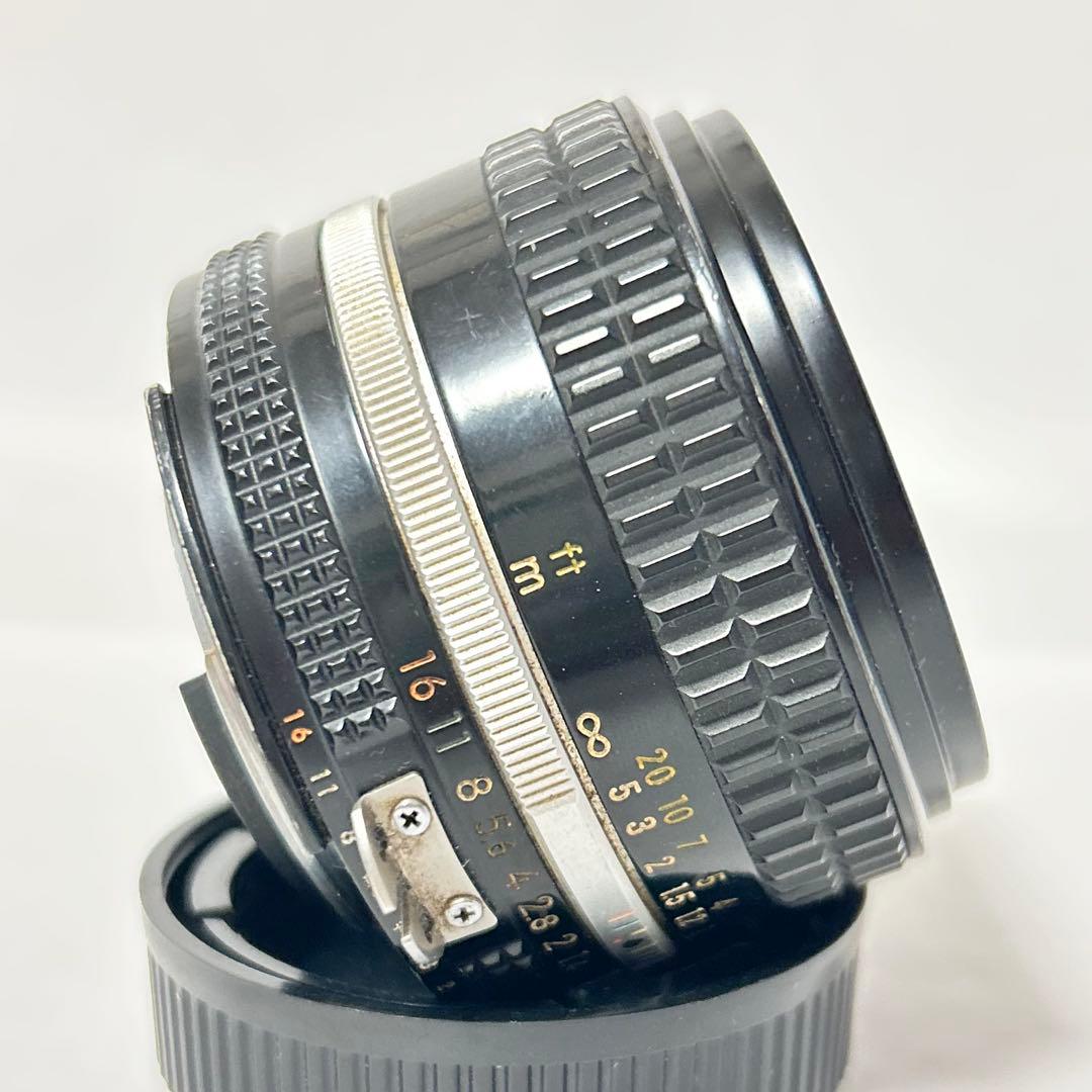 【実用品】Nikon Ai-S NIKKOR 50mm F1.4 標準レンズ