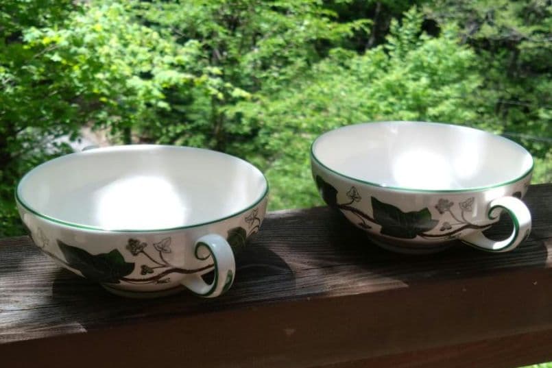 【国内未入荷】ウェッジウッド 　ナポレオンアイビー 　 スープカップ