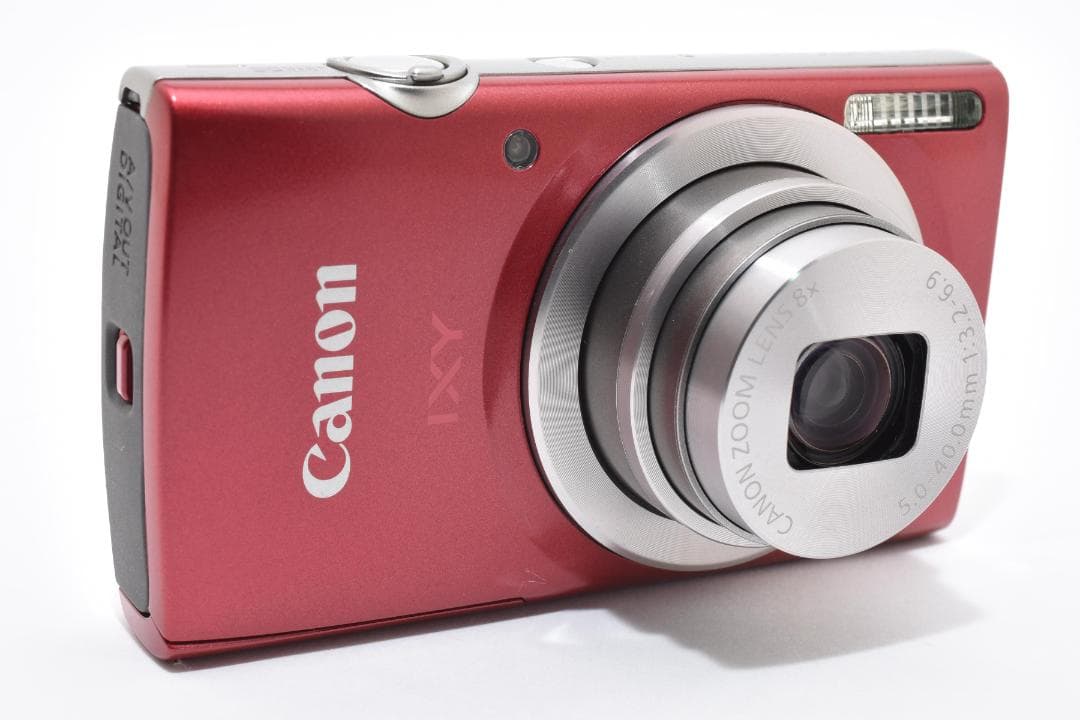 超美品 Canon IXY200 コンパクトデジタルカメラ レッド キヤノン