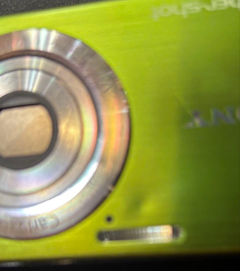 SONY Cybershot グリーン 14.1メガピクセル