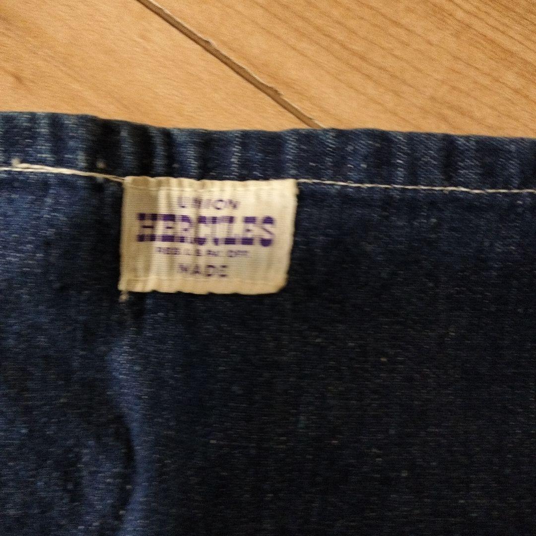 lucky777 HERCULES ヘラクレス 50s エプロン 濃紺