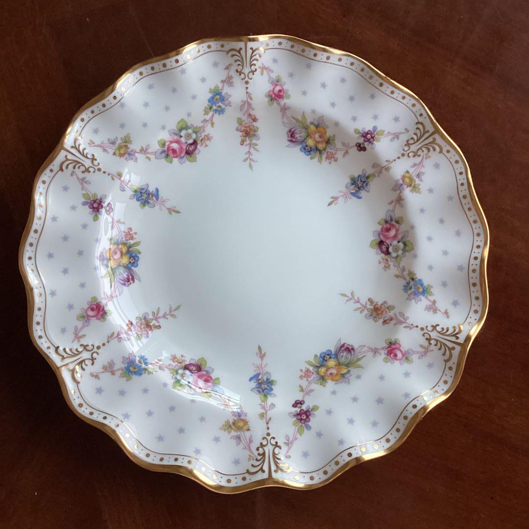 ロイヤルクラウンダービー《ロイヤルアントワネット》ディナープレート2枚　美品