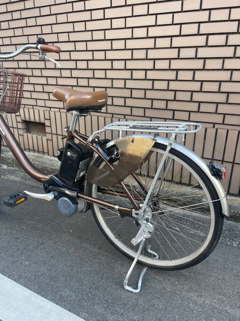 8ahパナソニック電動アシスト自転車24インチ変速なし