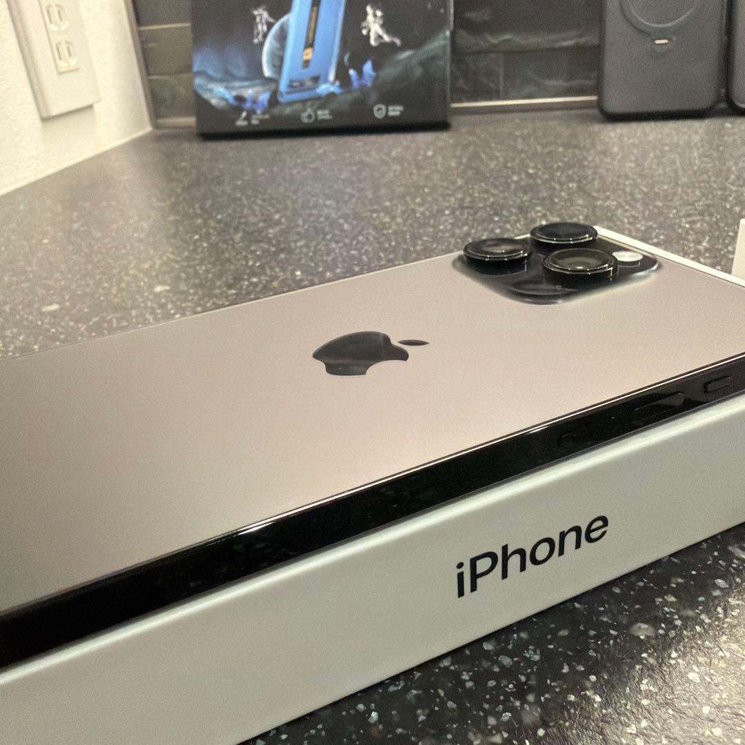 【美品】 iPhone 14 Pro Max 256GB スペースブラック