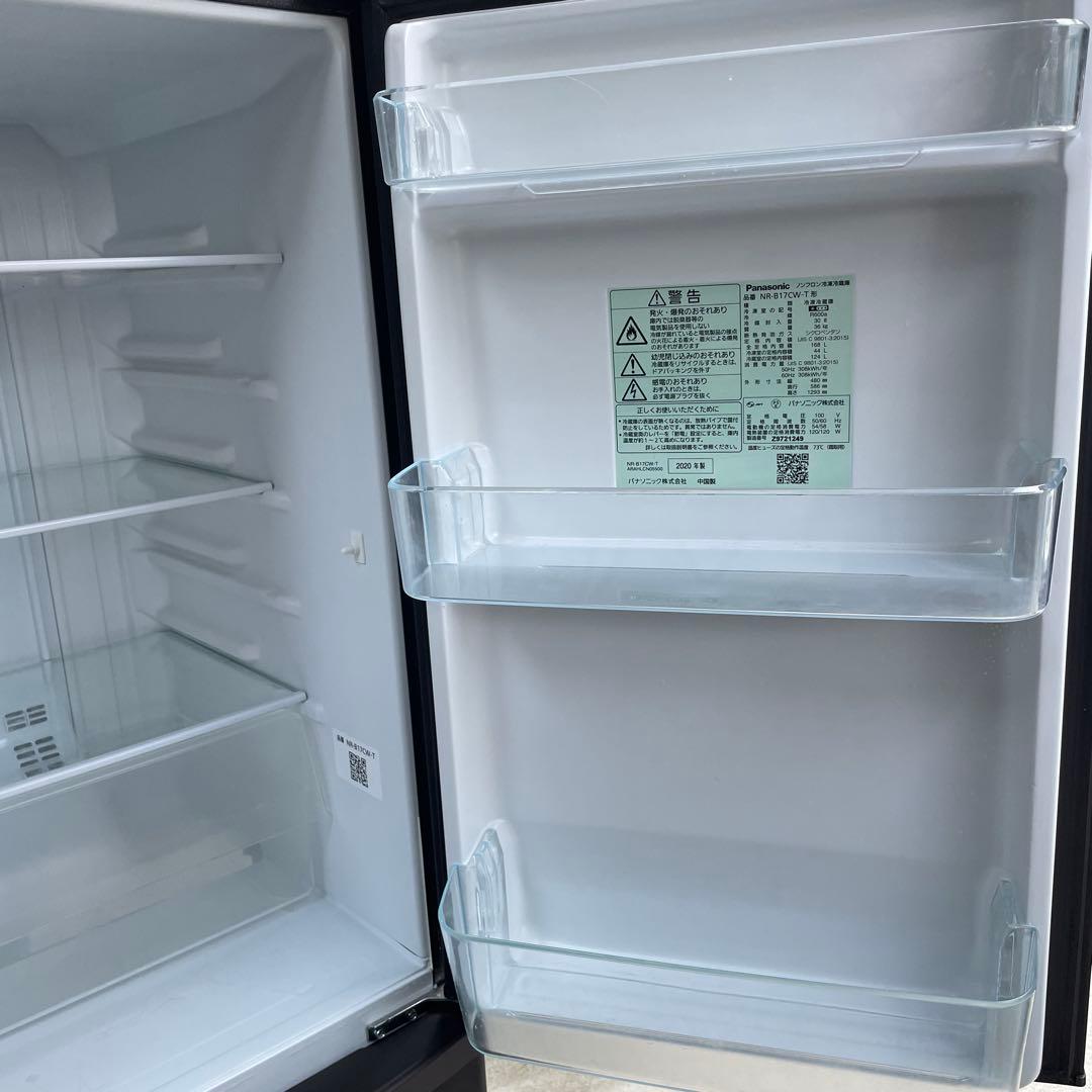 Panasonic NR B17CW-T 168L 冷蔵庫　【福岡市近郊限定】