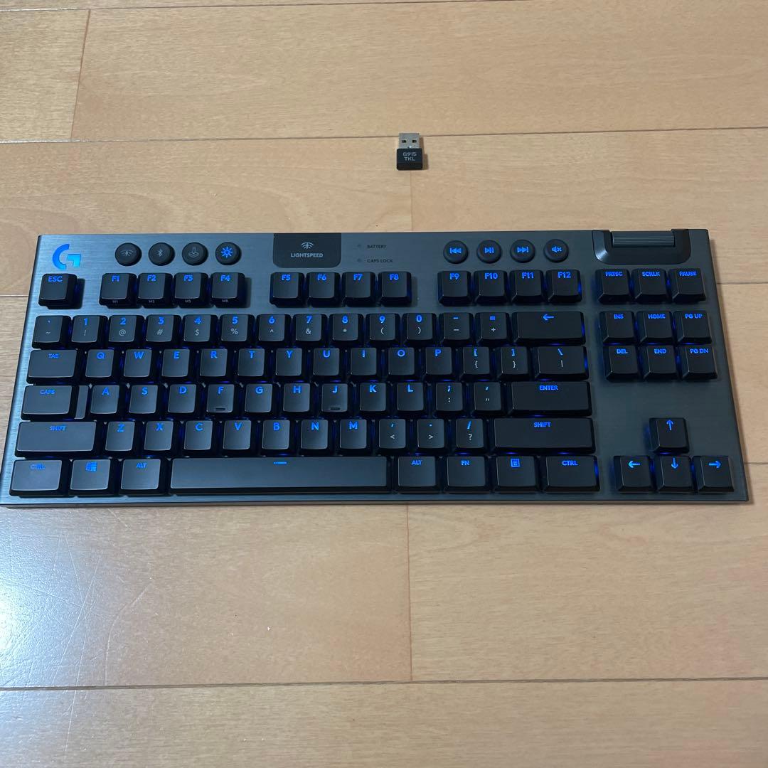 Logicool G915 tkl (G913のUS配列版) 茶軸 タクタイル