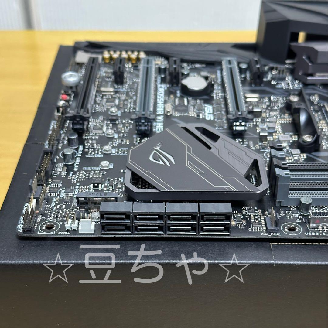 マザーボード ASUS ROG CROSSHAIR VI HERO X370 AM4 ATX