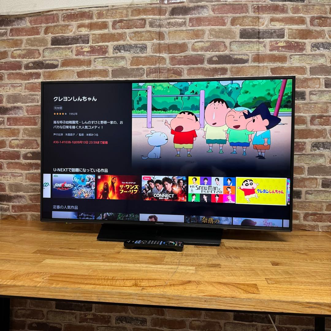パナソニック 49V型 4K 液晶テレビ スマートビエラ TH-49HX850