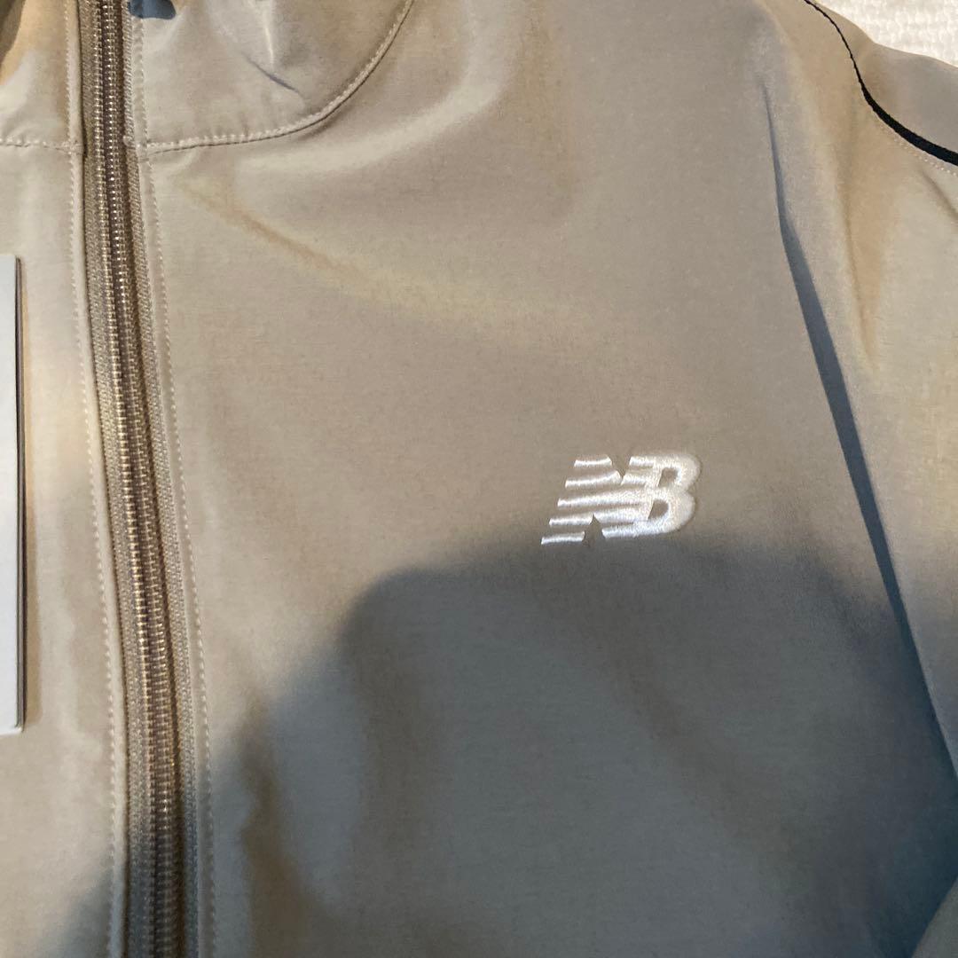 new balance ジャージ上下セット グレー