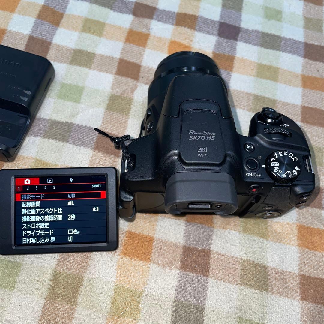 【美品】Canon PowerShot SX70 HS デジタルカメラ