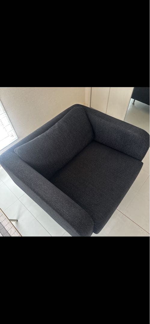 mons sofa 1seater ブラック