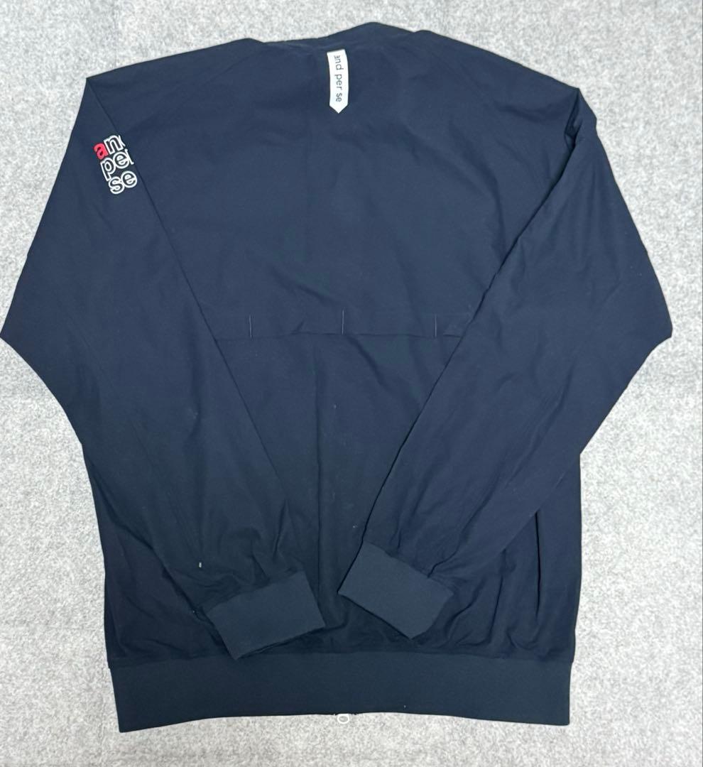 and per se ネイビー ジャケット