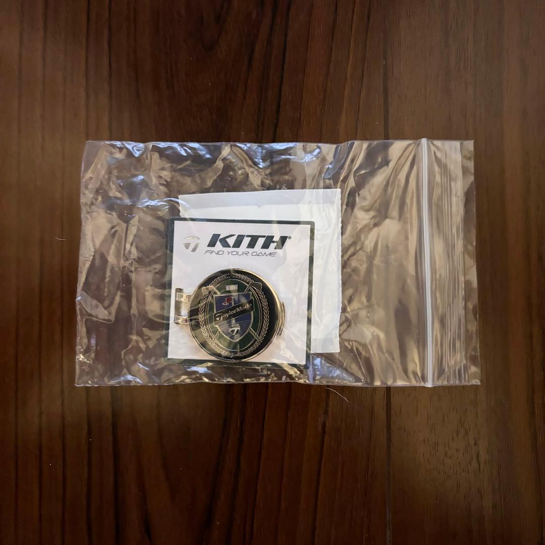 新品 KITH×テーラーメイド 希少なコラボ限定デザイン ゴルフ ボールマーカー
