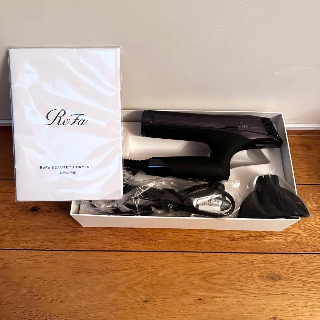 【ほぼ新品】ReFa BEAUTECH DRYER S ブラック 風量確認のみ