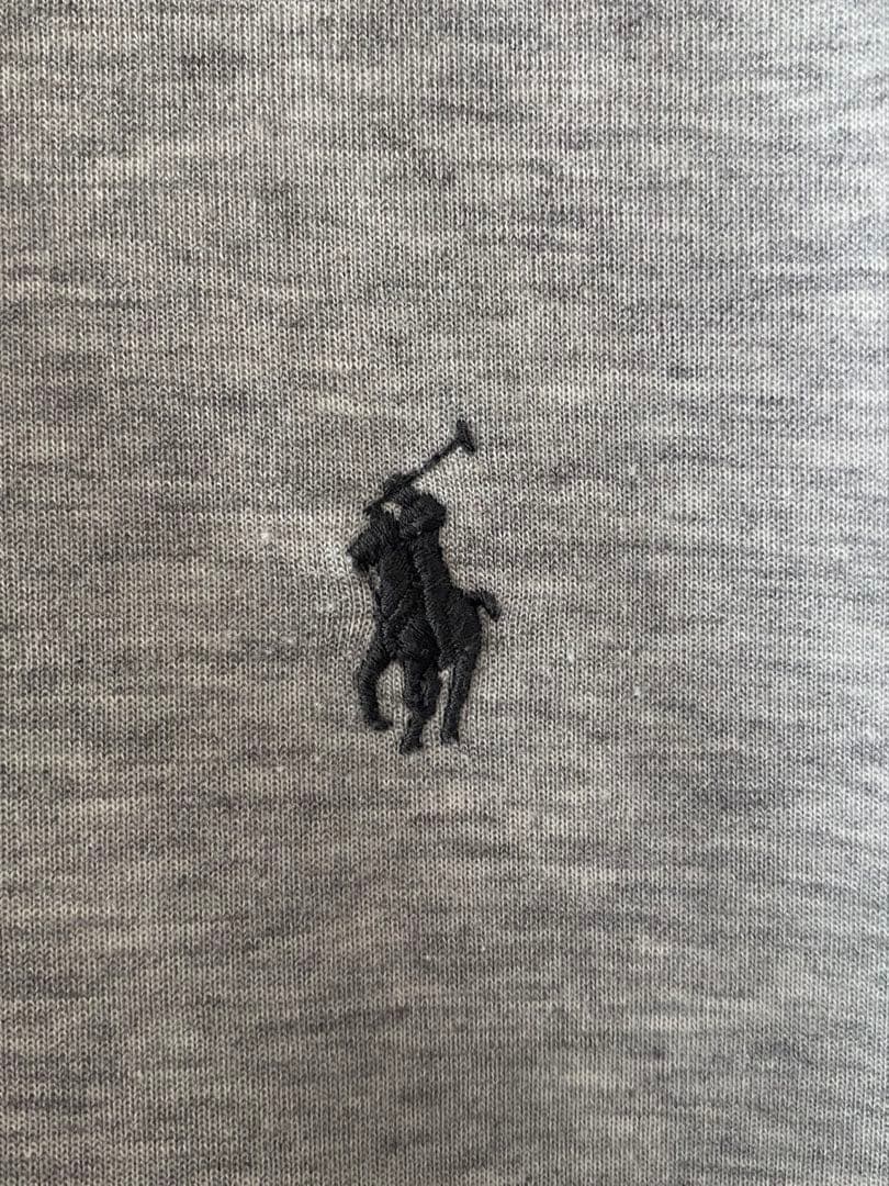 ラルフローレン メンズ スウェット セットアップ グレー L ジップ パーカー