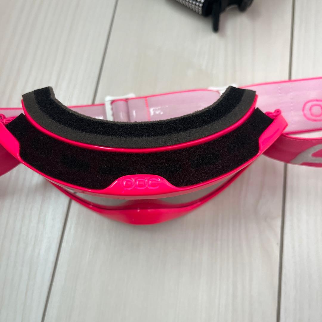 【値下げ】POC スキー・ヘルメットゴーグル ジュニア51cm〜54cm FIS
