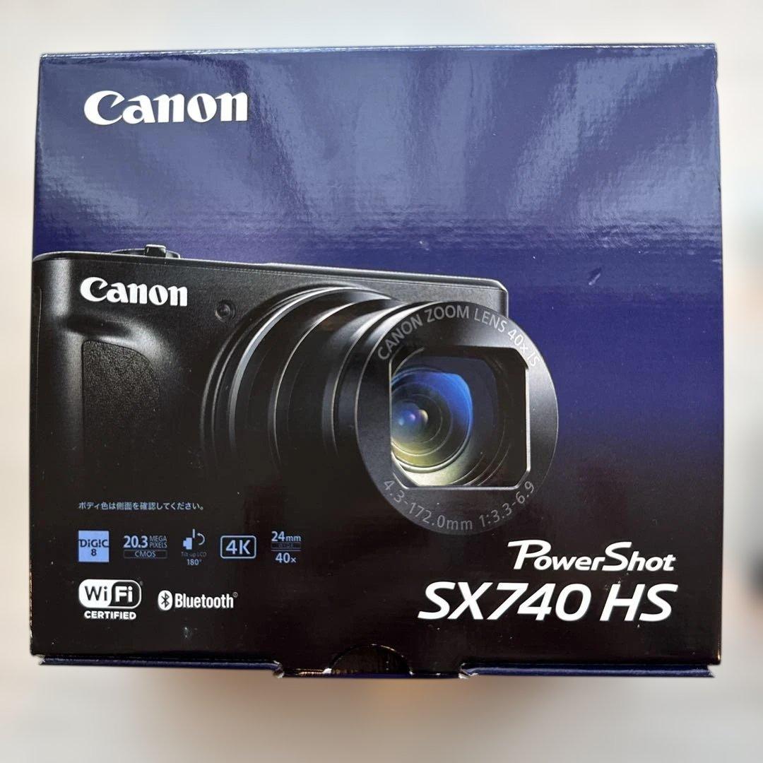 Canon PowerShot SX740 HS ケース付き　充電器なし