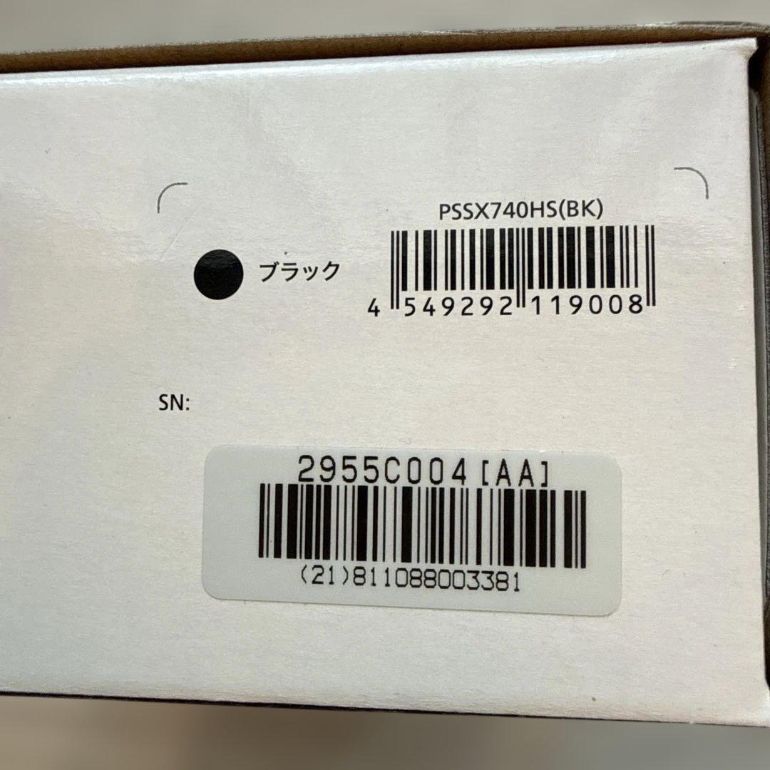 Canon PowerShot SX740 HS ケース付き　充電器なし