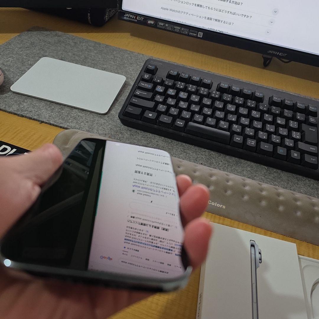 iphone air 256GB pitakaケース付き