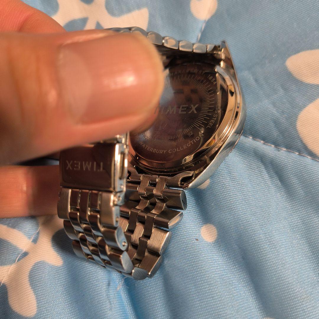 箱無しTIMEX 41mmウォーターベリーレガシー 水色 腕時計