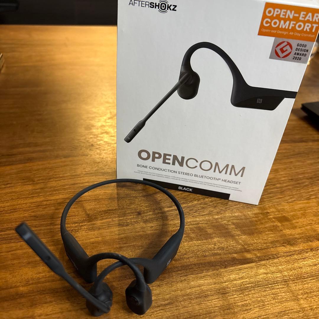 とうもろこし)AFTERSHOKZ OPENCOMM 骨伝導ヘッドセット