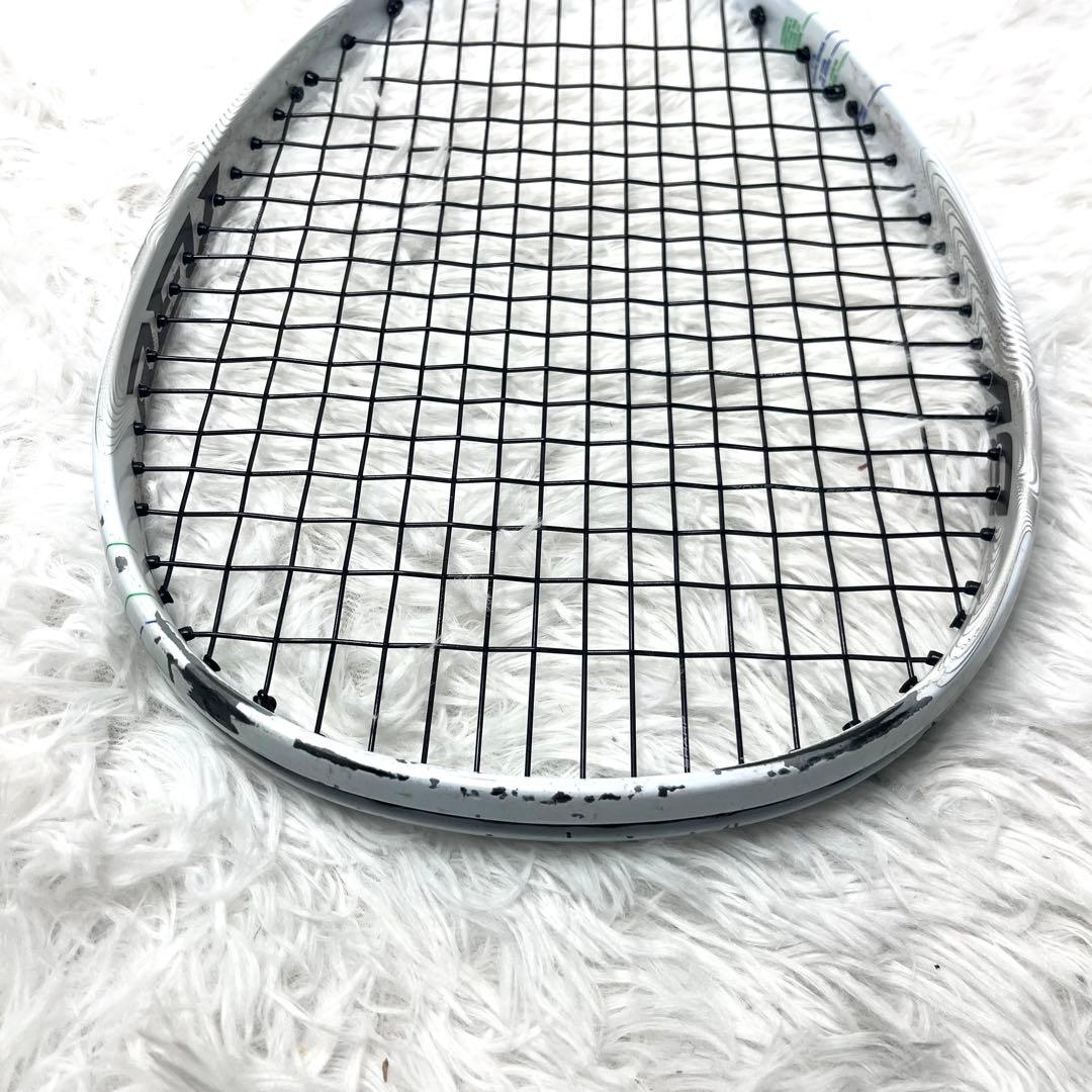 【良品】ヨネックス ナノフォース8v REV SL2 ソフトテニス 前衛用　白
