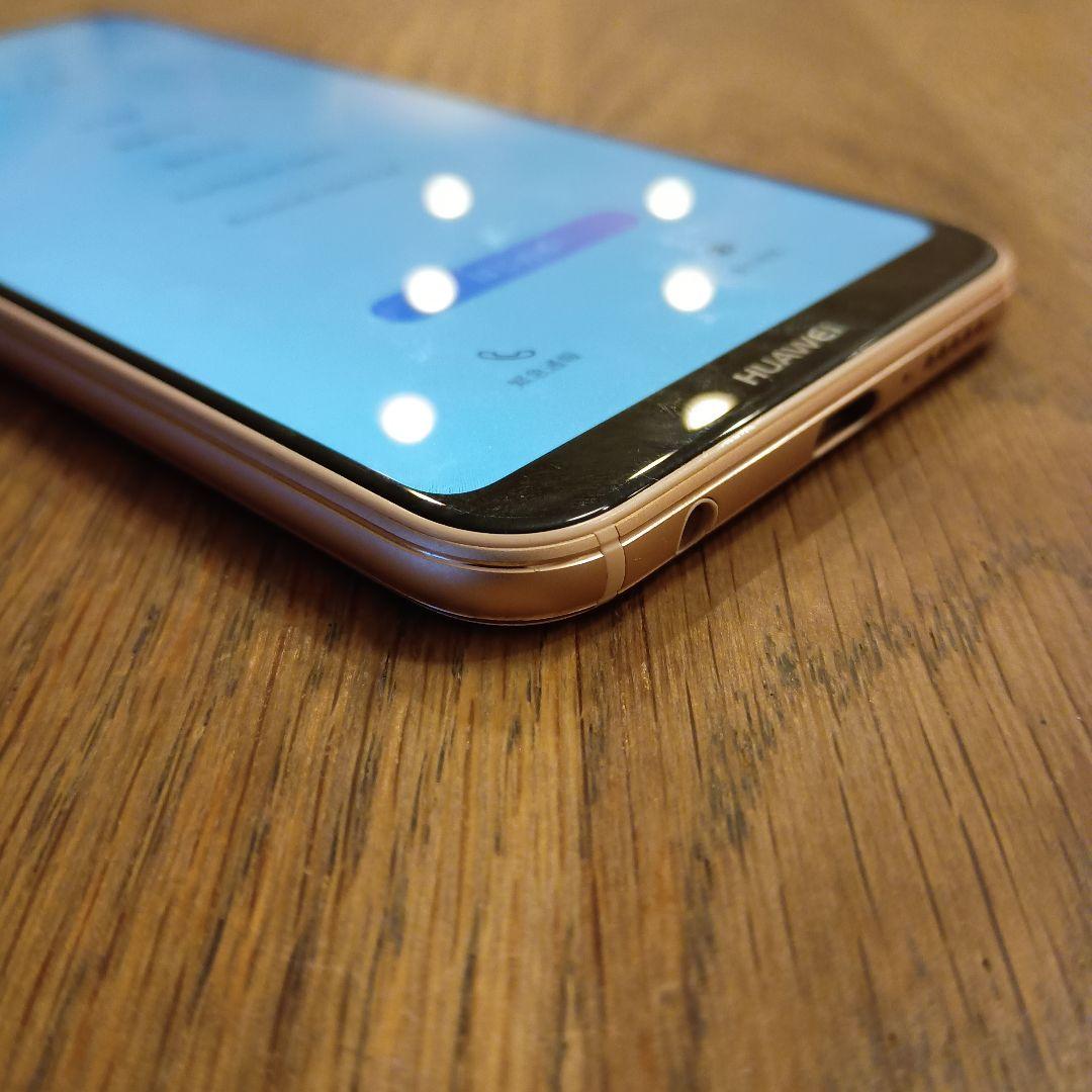 HUAWEI スマートフォン 本体 ホワイト P20lite