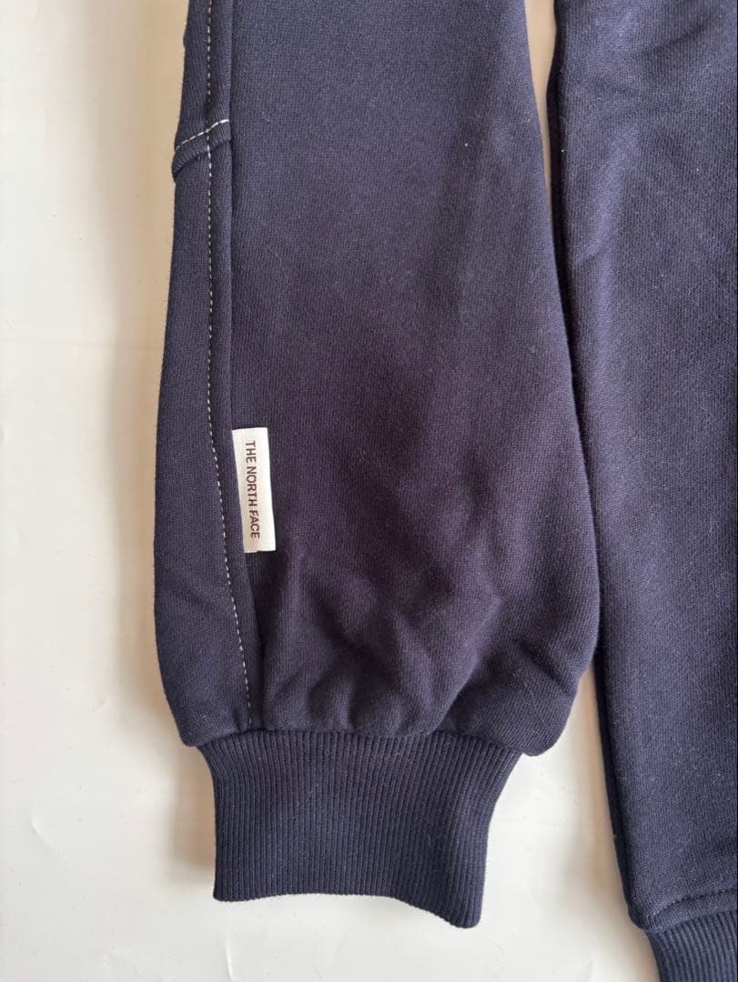 【Lサイズ】ザ・ノースフェイス ネイビー 新品タグ付き ステッチスウェットシャツ