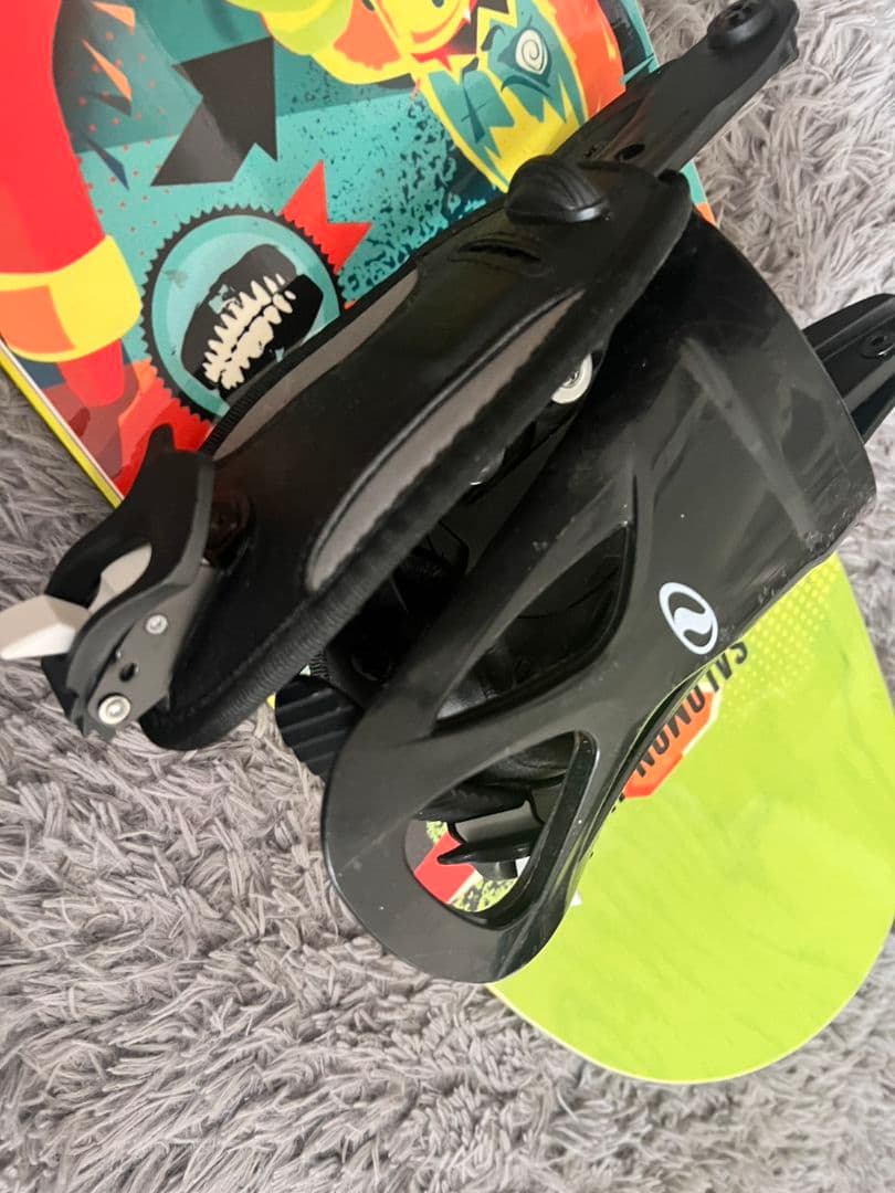 Salomon スノーボードキッズ90cm バインディングセット