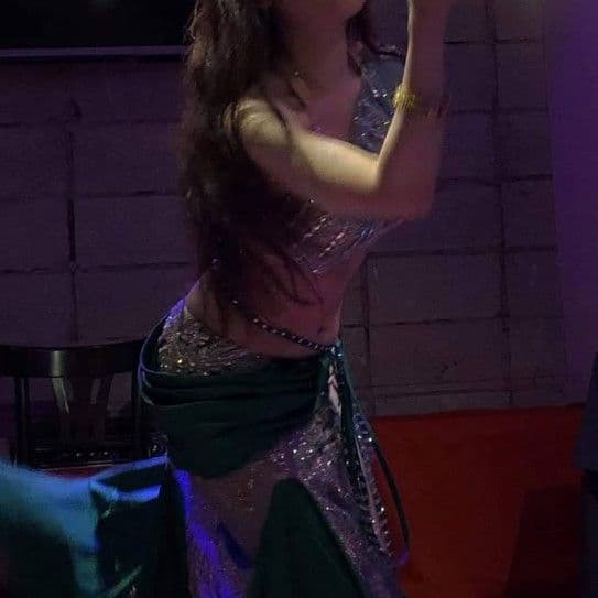 ベリーダンス セットアップ 緑