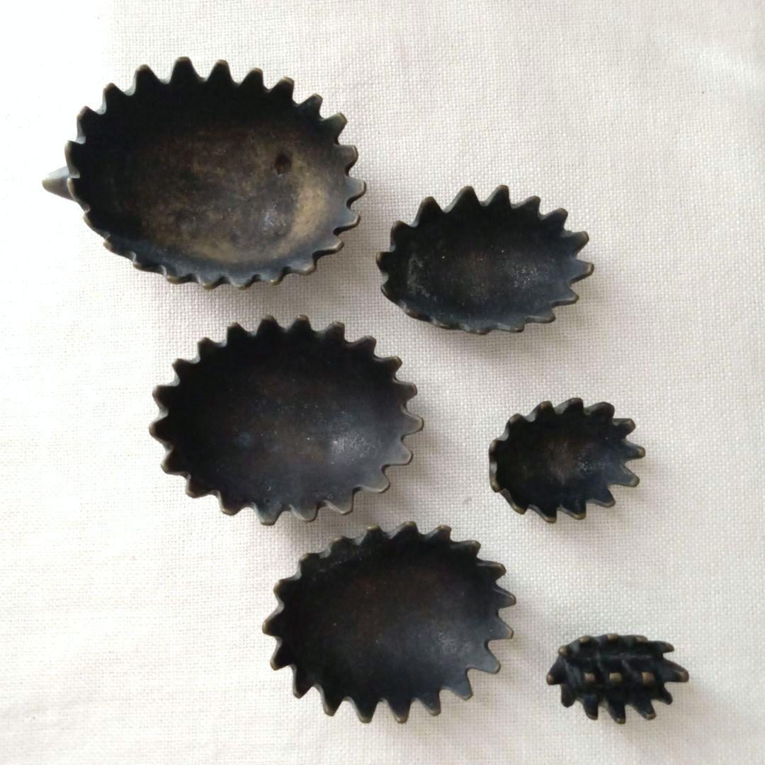 ヴィンテージ Walter Bosse ウォルター ボッセ 真鍮ハリネズミ