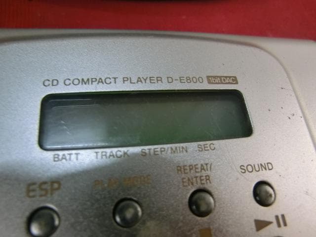 10：ケンウッド ソニー アイワ他　ポータブルCDプレーヤー　計11点　ジャンク