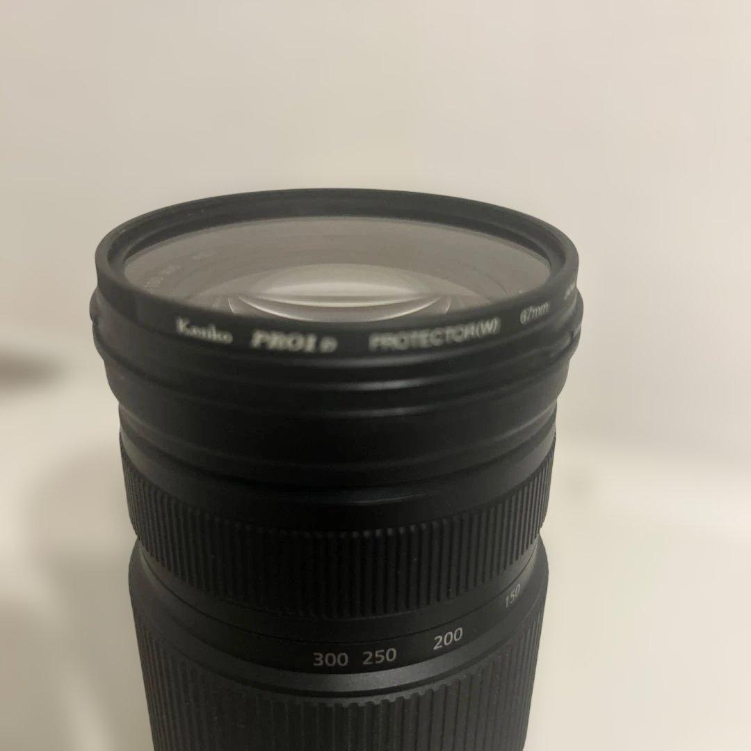 LUMIX 100-300mm レンズ 67mmフィルター　Panasonic