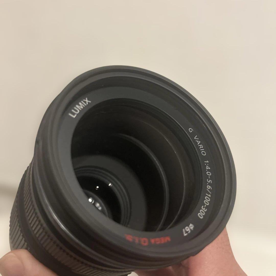 LUMIX 100-300mm レンズ 67mmフィルター　Panasonic
