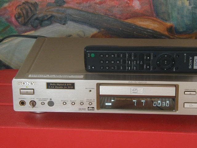 ★ソニー『DVP-S717D』DVD・CDプレーヤー　動作良好。