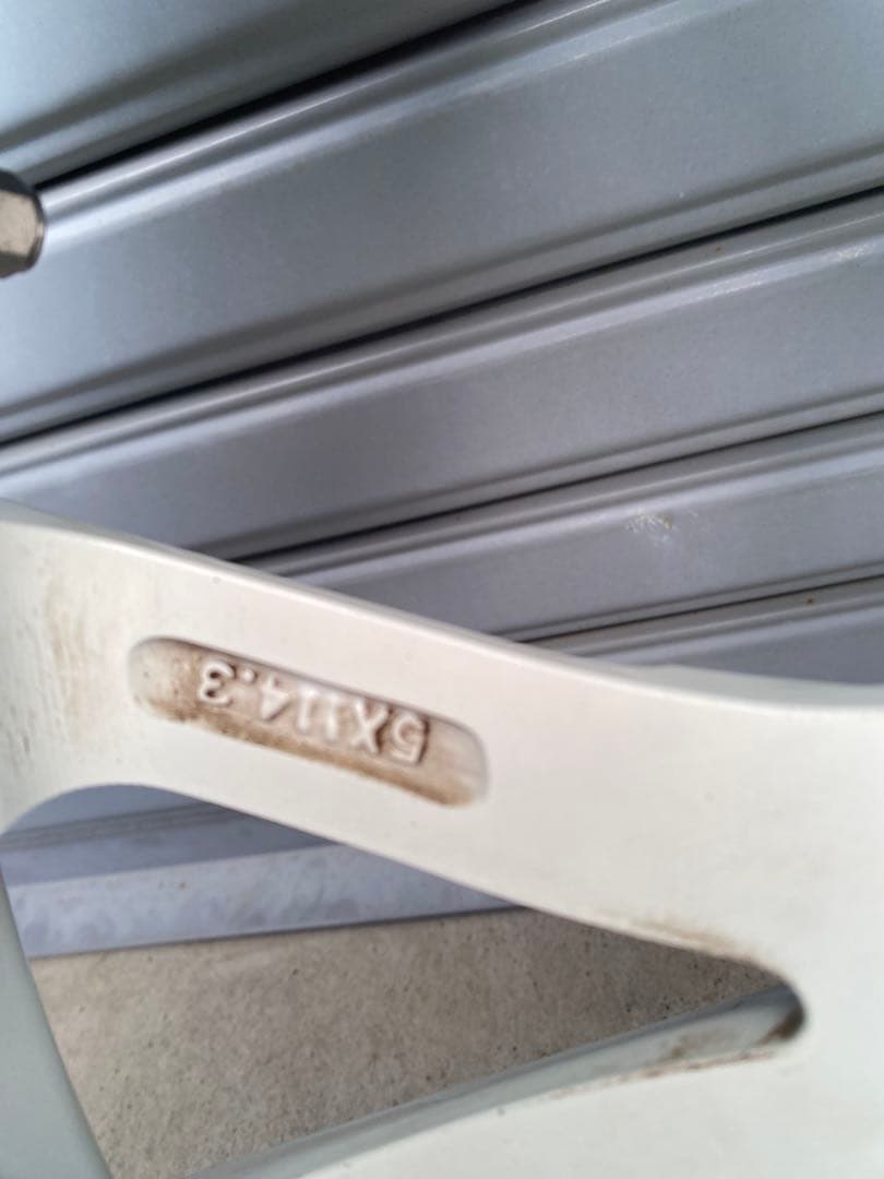 ちゃーちゃん 専用　18インチ　レオニスLV ホワイト&ポリッシュ