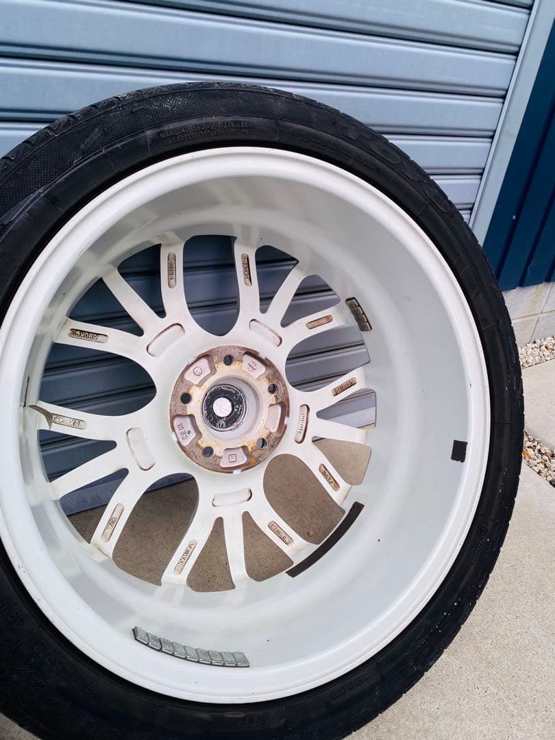 ちゃーちゃん 専用　18インチ　レオニスLV ホワイト&ポリッシュ