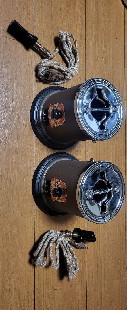 昭和レトロ　タキイ和裁電化鏝２台セット 和裁コテ 和裁こて タキイ製 鏝4本付