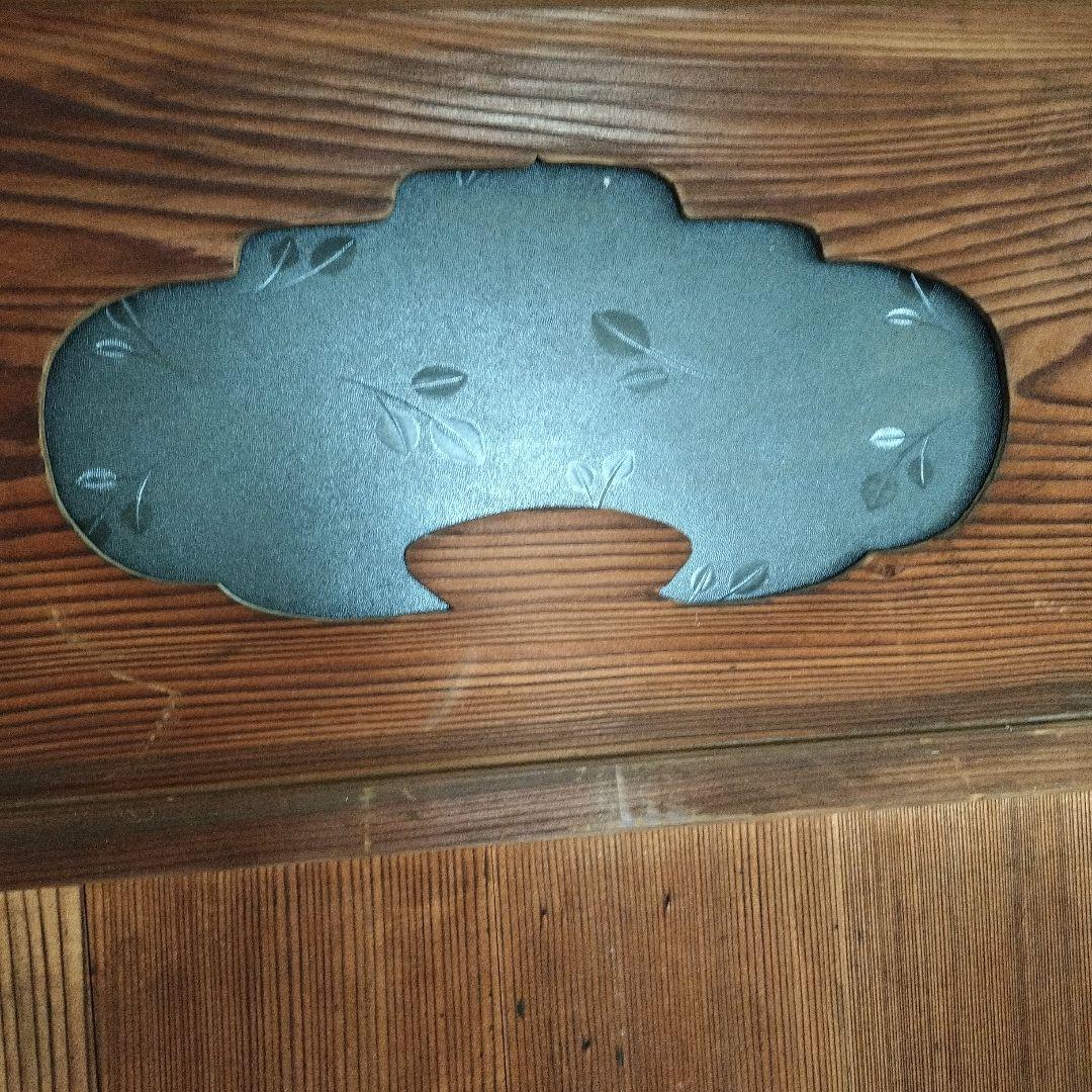 旧家 建具 トイレ 扉 木製ドア 和ガラス窓 昭和レトロ　アンティーク 古民家