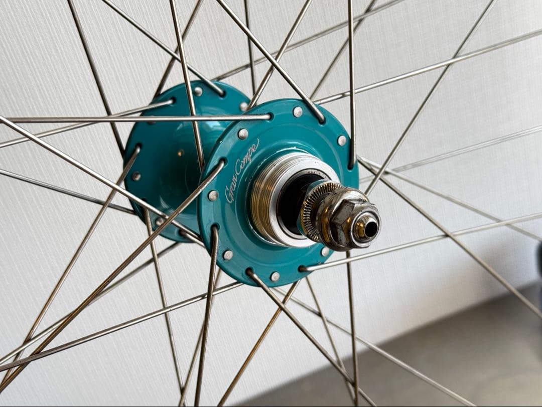 ピストホイール MAVIC A319 × GranCompe トラックハブ