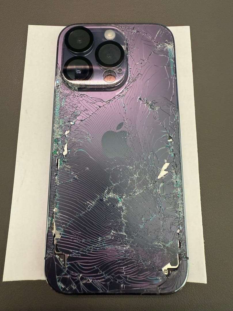 【ジャンク】Apple iPhone 14 Pro パープル 本体