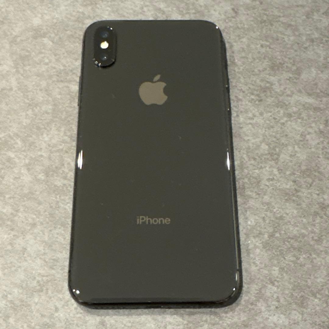 Apple iPhone X スペースグレイ　本体