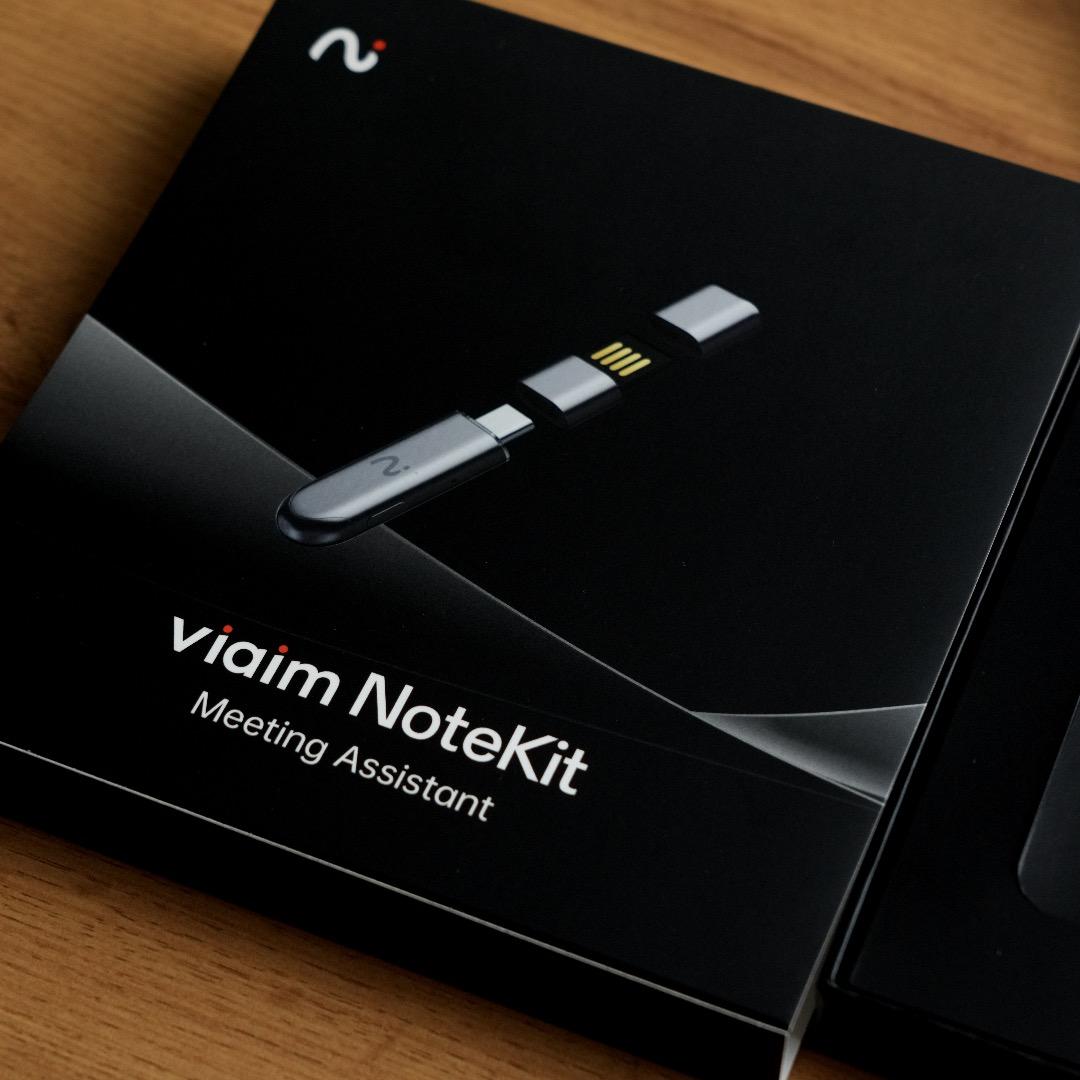 【ほぼ未使用】viaim RecDot & NoteKit AIボイスレコーダー