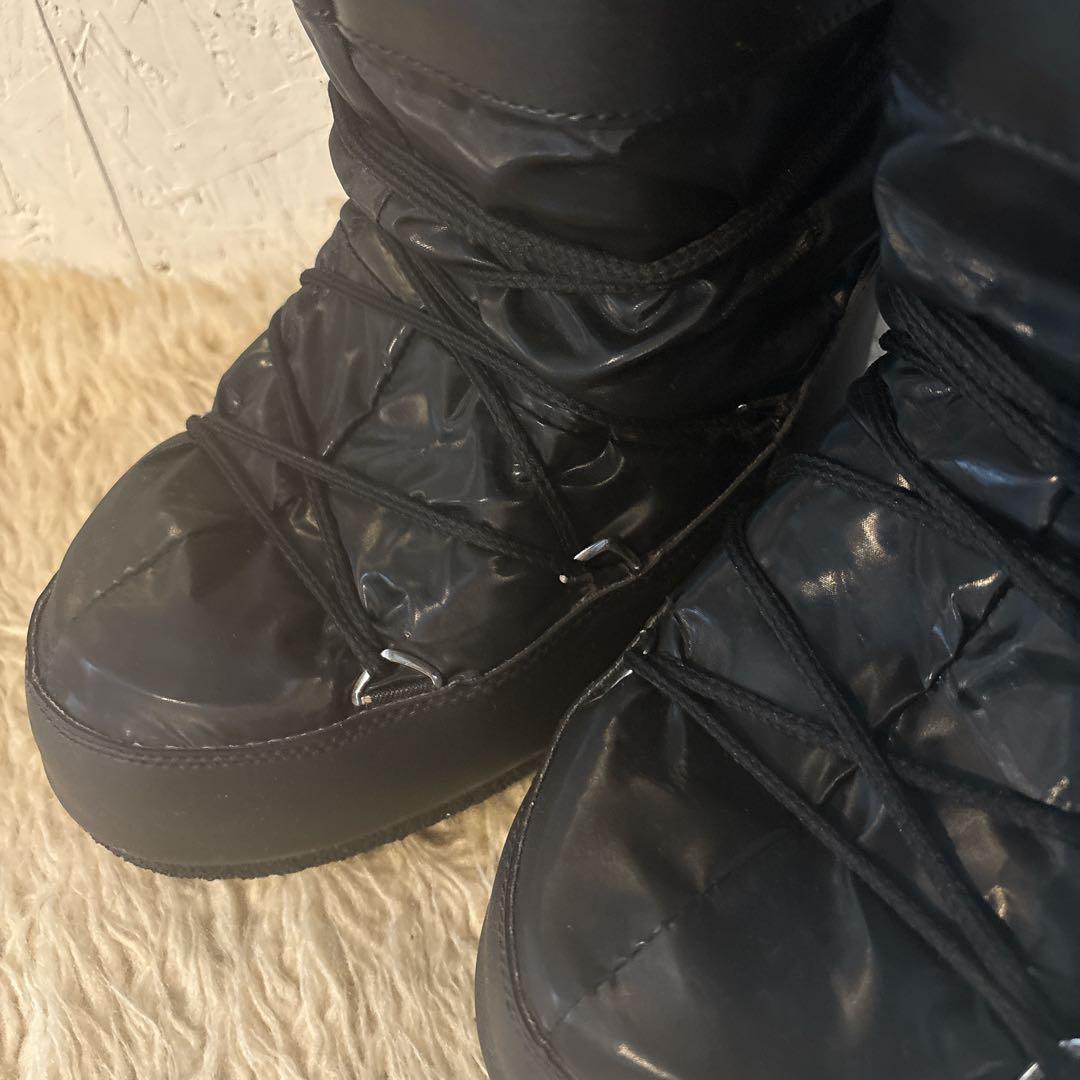 ♡美品♡ MOON BOOT TECNICA テクニカ　ムーン　ファー　ブラック